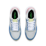 Top-down view of the KURU APOGEE Unisex Sneaker in Dove Gray-Multi.