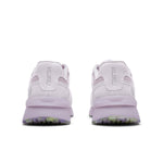 Back heel view of the KURU APOGEE Unisex Sneaker in Lavender Freeze.