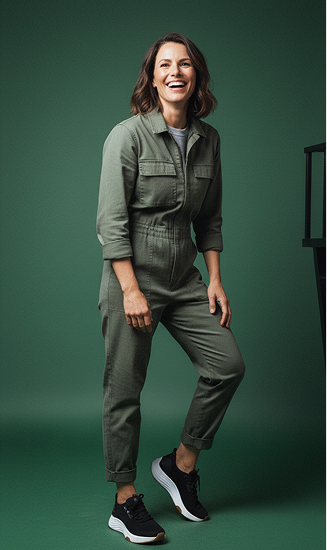 Woman wearing KURU Footwear's ATOM 2