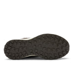 Outsole view of the KURU ATOM Lumi Women's Sneaker in Burnt Olive-Sand, showing the KURUSOLE tread.