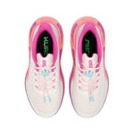 Top-down view of the KURU CURA Unisex Shoe in Pearl-Fuchsia.
