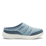 KURU DRAFT 2 Women's Slipper in Mineral Blue-Pearl White.