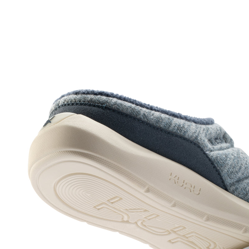 Illustration highlighting KURUSOLE technology in the KURU DRAFT 2 Women's Slipper.