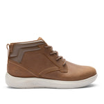 KURU DRAFT Aalto Men's Slipper in Cashew Brown-Sand.