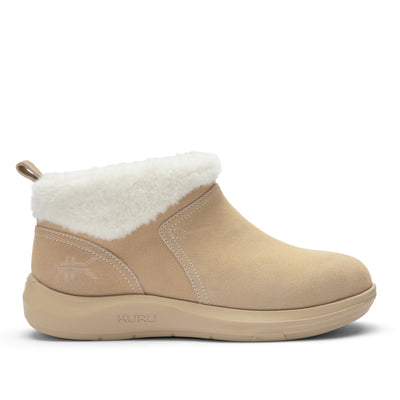 KURU DRAFT Lahti Women's Slipper in Lathi-Buff Tan.