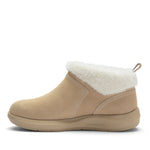 Inner side view of the KURU DRAFT Lahti Women's Slipper in Lathi-Buff Tan.