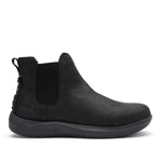 KURU DRAFT Salo Men's Slipper in Jet Black.