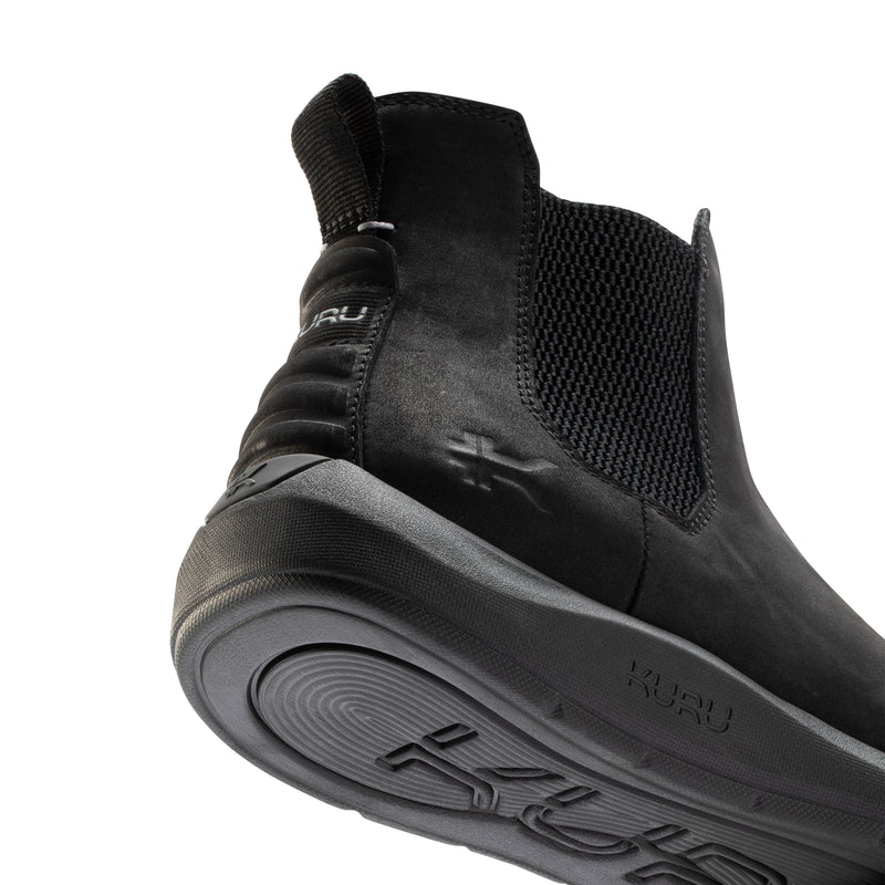 Illustration highlighting KURUSOLE technology in the KURU DRAFT Salo Men's Slipper.