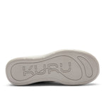 Outsole view of the KURU DRAFT Salo Men's Slipper in Tobacco Brown, showing the KURUSOLE tread.