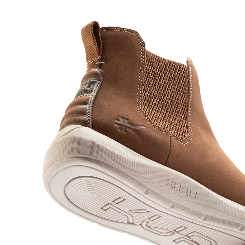 Illustration highlighting KURUSOLE technology in the KURU DRAFT Salo Men's Slipper.