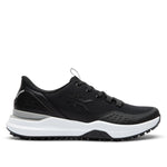 KURU DRIVE Golf Unisex Golf Shoe in Jet Black-Bright White.