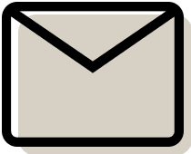 Email us icon for KURU Footwear customer support contact options.