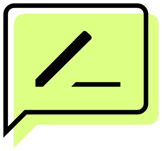 Green Write a Review Icon
