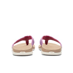 Back heel view of the KURU KALA 2 Women's Sandal in Berry Fizz.