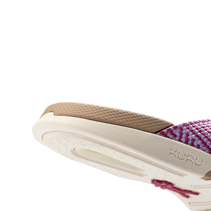 Illustration highlighting KURUSOLE technology in the KURU KALA 2 Women's Sandal.