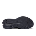 Outsole of the KURU ATOM 2 Vella Women's Loafer in Jet Black showing the tread pattern.