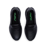 Top-down view of KURU ATOM 2 Vella Women's Loafers in Jet Black.