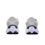 Back view of the KURU ATOM 2 Waterproof Unisex Sneakers in Bone Gray-Lead Gray, showing the heel counters.