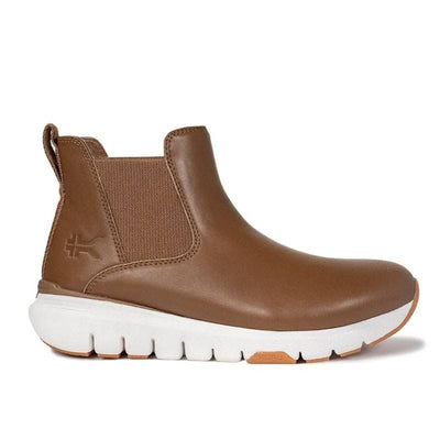 KURU FLEX Astra Women's Boot in Chestnut Brown-White.