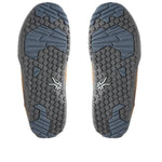 Pair of KURU QUEST Women's Boot in Golden Wheat-Slate Gray-Blue Haze, angled view.