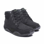 Pair of KURU QUEST Men's Boot in Smokestack Black, angled view.