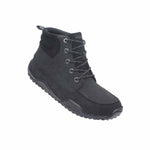 Angled profile view of the KURU QUEST Men's Boot in Smokestack Black.