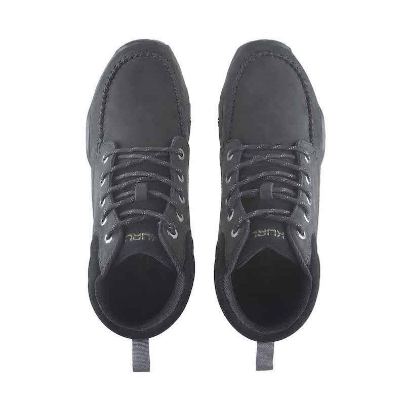 Top-down view of the KURU QUEST Men's Boot in Smokestack Black.
