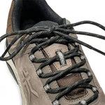 Pair of KURU RIDGE Motion Women's Boot in Rustic Taupe-Jet Black, angled view.