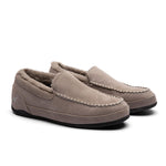 Pair of KURU LOFT 2 Men's Slippers in Greige-Jet Black.