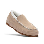 Angled view of the KURU LOFT 2 Women's Slipper in Sand-Toffee Brown.