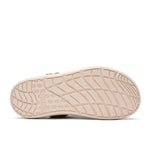 Outsole of the KURU MOMENT Ease Women's Clog in Toffee Brown-Sand showing the tread pattern.