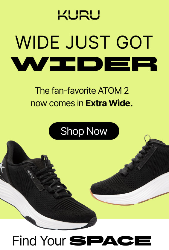 KURU ATOM 2 X-Wide Jet Black PLP tile