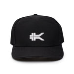 KURU Performance Hat Unisex Hat in Jet Black.