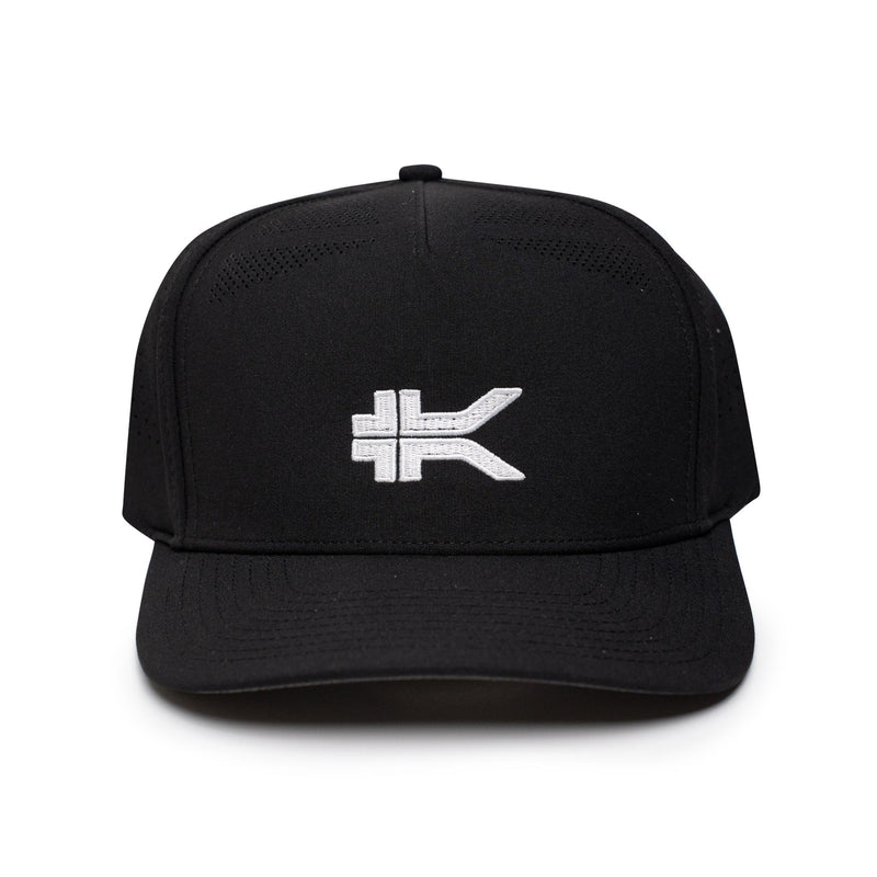 KURU Performance Hat Unisex Hat in Jet Black.
