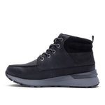 Inner side profile of the KURU QUEST 2 Men's Hiking Boot in Jet Black-Lead Gray.