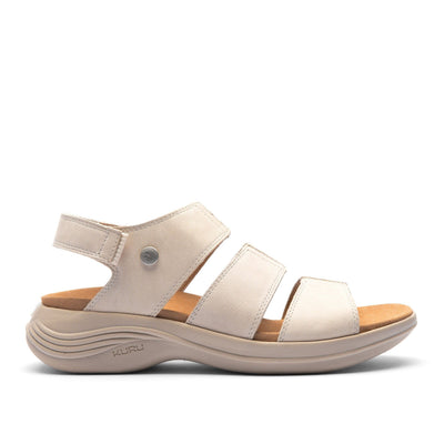 KURU CODA Muse Women's Sandal in Shell-Sand.
