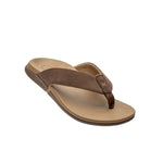 Pair of KURU KALA 2 Women's Sandal in Cocoa Brown-Sand, angled view.