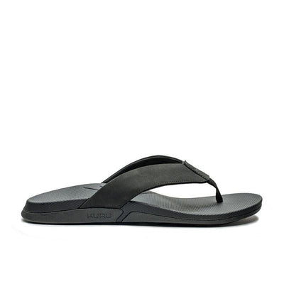 KURU KALA 2 Men's Sandal in Jet Black.