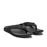 Pair of KURU KALA 2 Women's Sandal in Jet Black, angled view.