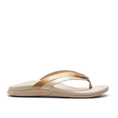 KURU KALA Sieva Women's Sandal in Sand-Metallic.