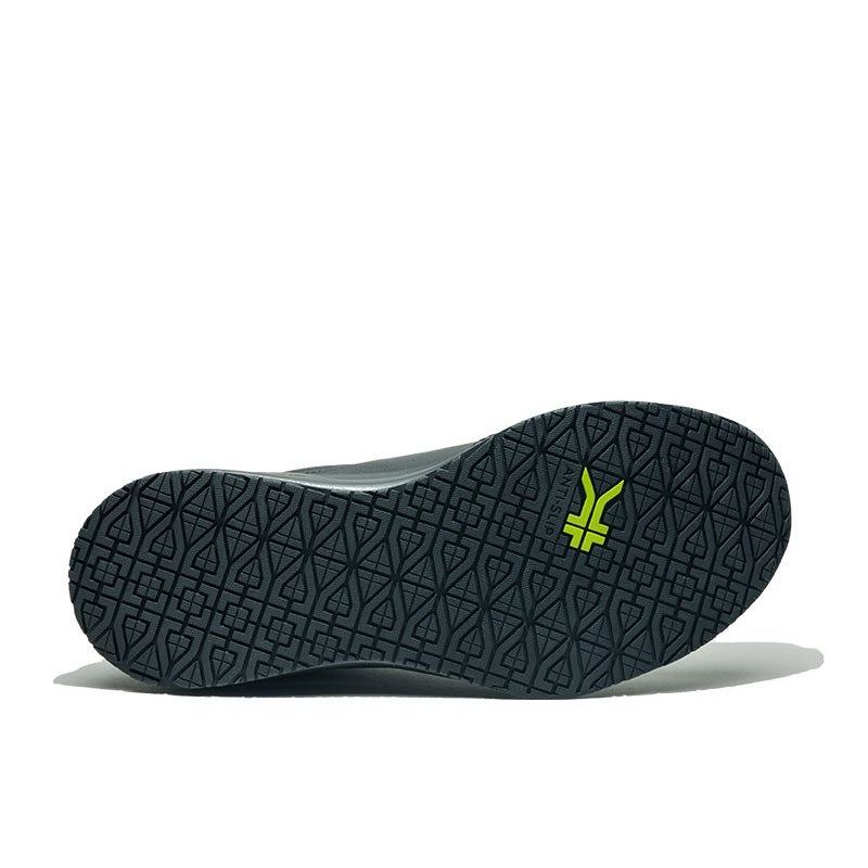 Top-down view of the KURU KIVI 2 Women's Slip-On Sneaker in Jet Black.