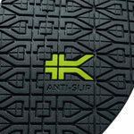 Close-up of the upper material on the KURU KIVI 2 Women's Slip-On Sneaker in Jet Black.