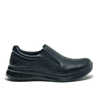 KURU KIVI 2 WIDE Men's Slip-On Sneaker in Jet Black.