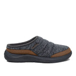 KURU DRAFT 2 Men's Slipper in Smoke Gray-Chestnut.