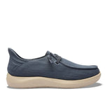 KURU DRAFT Rento Men's Slipper in Faded Navy-Sand.
