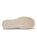 Outsole view of the KURU DRAFT Rento Men's Slipper in Greige-Sand, showing the KURUSOLE tread.