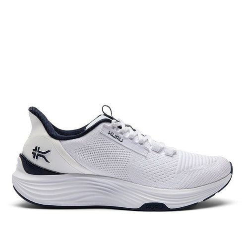 KURU ATOM 2 Men's Sneaker in Bright White-Indigo.