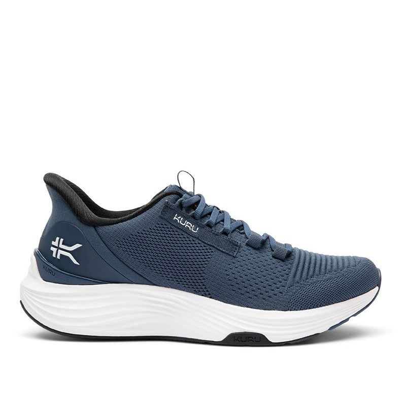 KURU ATOM 2 Men's Sneaker in Dusk Blue-Bright White.