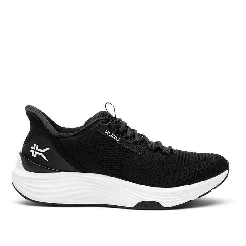 KURU ATOM 2 Men's Sneaker in Jet Black-Bright White.
