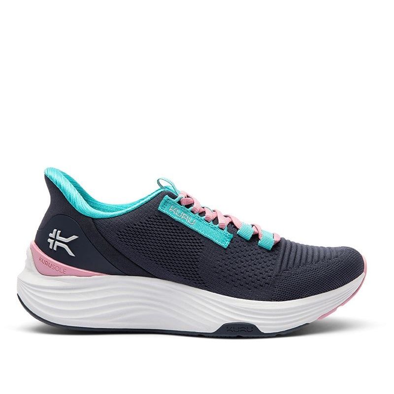 KURU ATOM 2 Women's Sneaker in Night Blue-Teal.